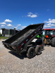 New 2025 MAXXD 60x10 7k gvwr Dump Trailer scissor hoist/Ramps