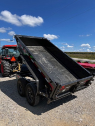 New 2025 MAXXD 60x10 7k gvwr Dump Trailer scissor hoist/Ramps