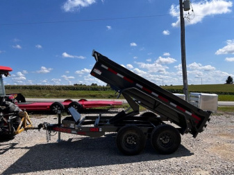 New 2025 MAXXD 60x10 7k gvwr Dump Trailer scissor hoist/Ramps