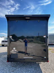 New 2025 CARGO MATE 7X16 Cargo / Enclosed Trailer UTV PACKAGE BLACK-OUT