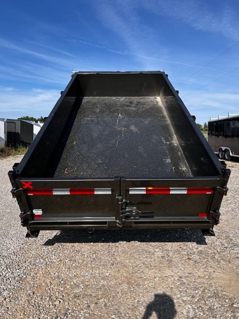 New 2025 MAXXD DJX 83"X14' GN 17.5 K GVWR HD Dump Trailer