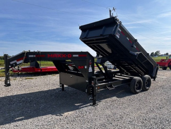 New 2025 MAXXD DJX 83"X14' GN 17.5 K GVWR HD Dump Trailer