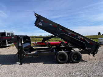 New 2025 MAXXD DJX 83"X14' GN 17.5 K GVWR HD Dump Trailer