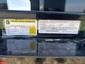 New 2025 MAXXD DKX 83"X14' 14K GVWR Dump Trailer