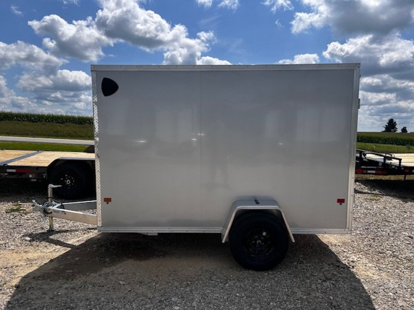 New 2025 E-Z Hauler 6X10 XLT Cargo / Enclosed Trailer REAR RAMP DOOR