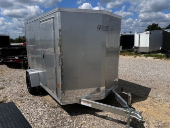 New 2025 E-Z Hauler 6X10 XLT Cargo / Enclosed Trailer REAR RAMP DOOR