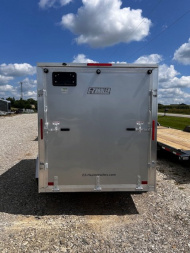 New 2025 E-Z Hauler 6X10 XLT Cargo / Enclosed Trailer REAR RAMP DOOR