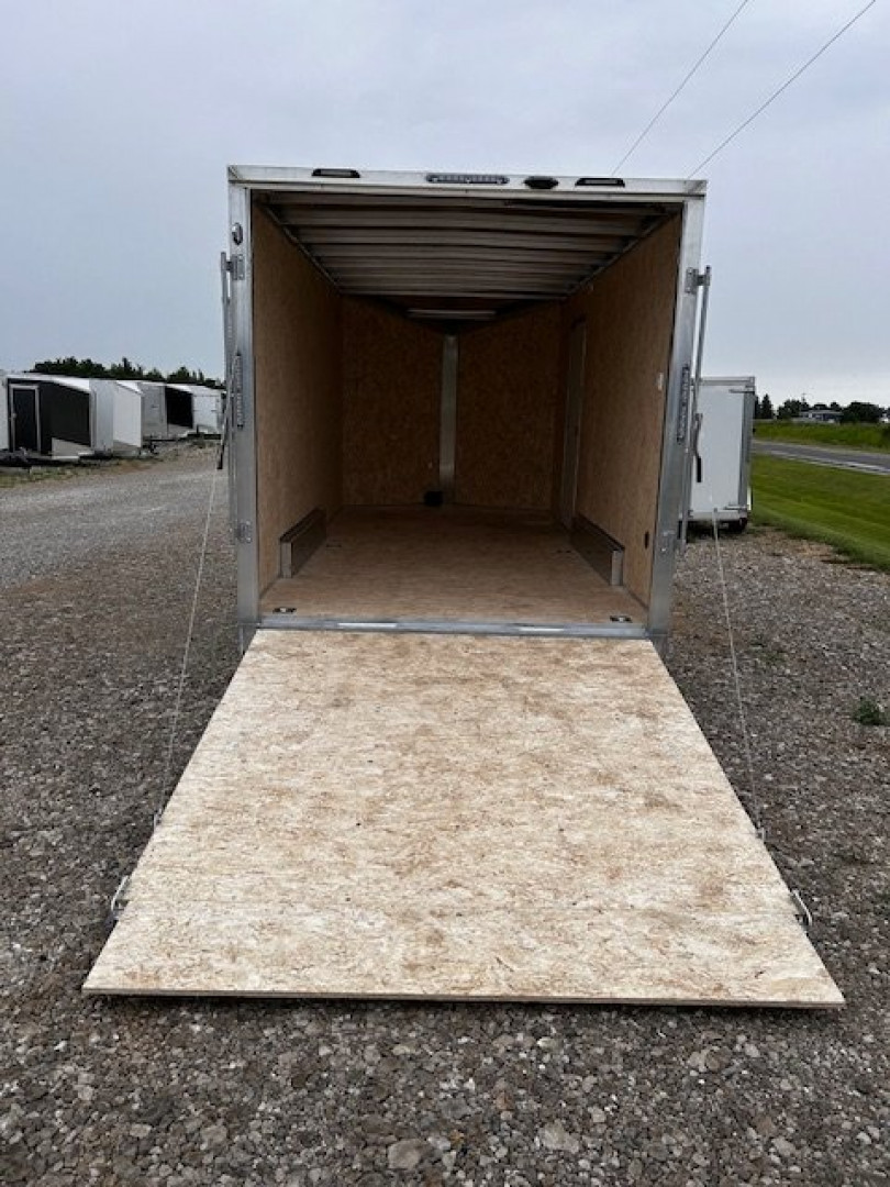 New 2025 LIGHTNING TRAILERS 7.5X16 ALL ALUMINUM 7'2" INTERIOR RAMP DOOR Cargo / Enclosed Trailer