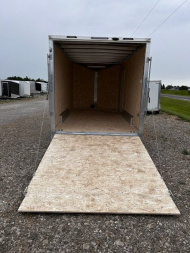 New 2025 LIGHTNING TRAILERS 7.5X16 ALL ALUMINUM 7'2" INTERIOR RAMP DOOR Cargo / Enclosed Trailer