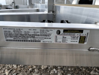 New 2024 Mission MLS 6.5'X18' TANDEM AXLE UTILITY WITH 5' TALL GATE ALUMINUM FRAME WOOD FLOOR Utility Trailer