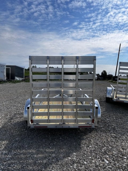 New **SALE**2024 Mission MU 60"X8' WR 2.0 ALUMINUM FRAME WOOD FLOOR 5' GATE Utility Trailer