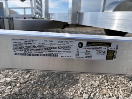 New **SALE**2024 Mission MU 60"X8' WR 2.0 ALUMINUM FRAME WOOD FLOOR 5' GATE Utility Trailer