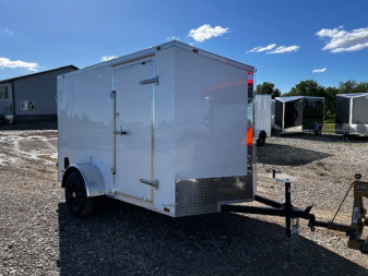 New 2025 CARGO MATE EHW6X10SA Cargo / Enclosed Trailer BARN DOORS