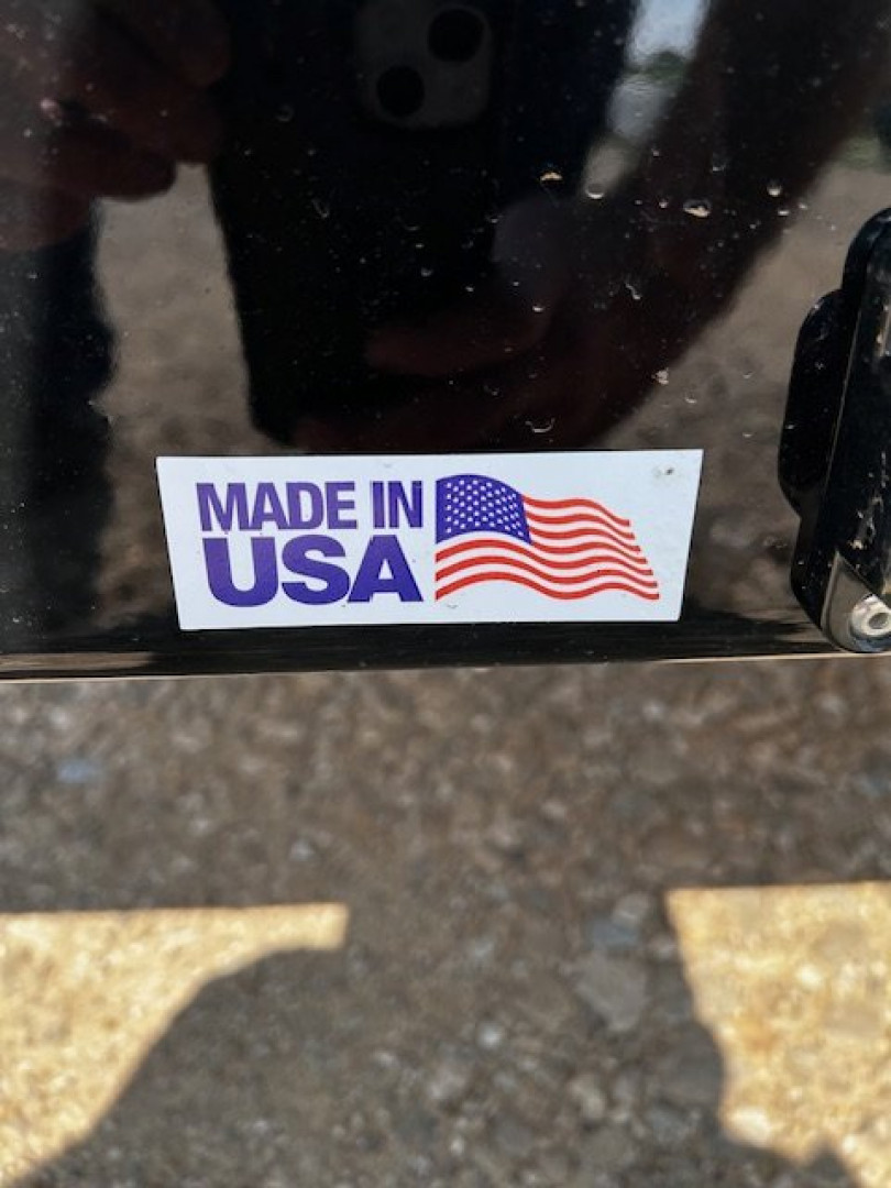 New 2024 RICE TRAILERS 82"X14' open rail side Utility Trailer