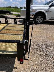 New 2024 RICE TRAILERS 82"X14' open rail side utility trailer Utility Trailer