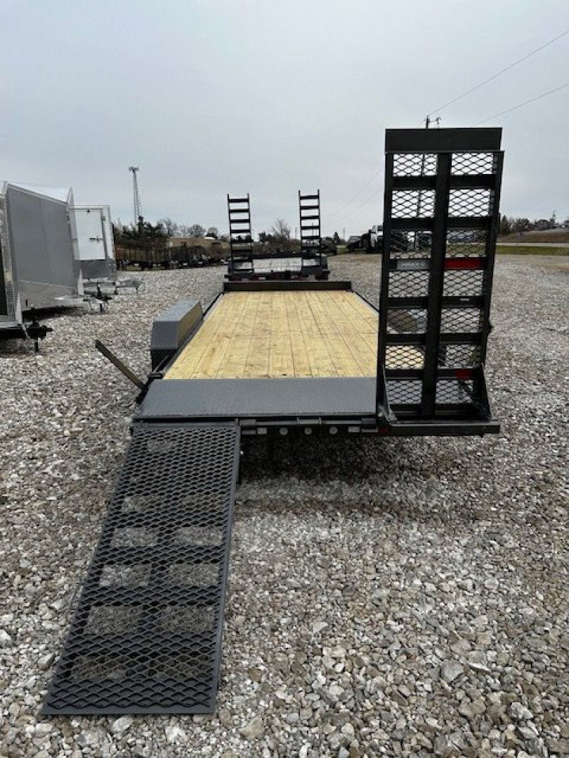 New 2024 MAXXD C6X 83"X20' 14K GVWR EQUIPMENT STANDUP RAMPS Equipment Trailer