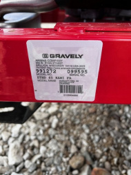 New 2023 GRAVELY New Gravely HD 60 zero turn mower Kawasaki Lawn Equipment