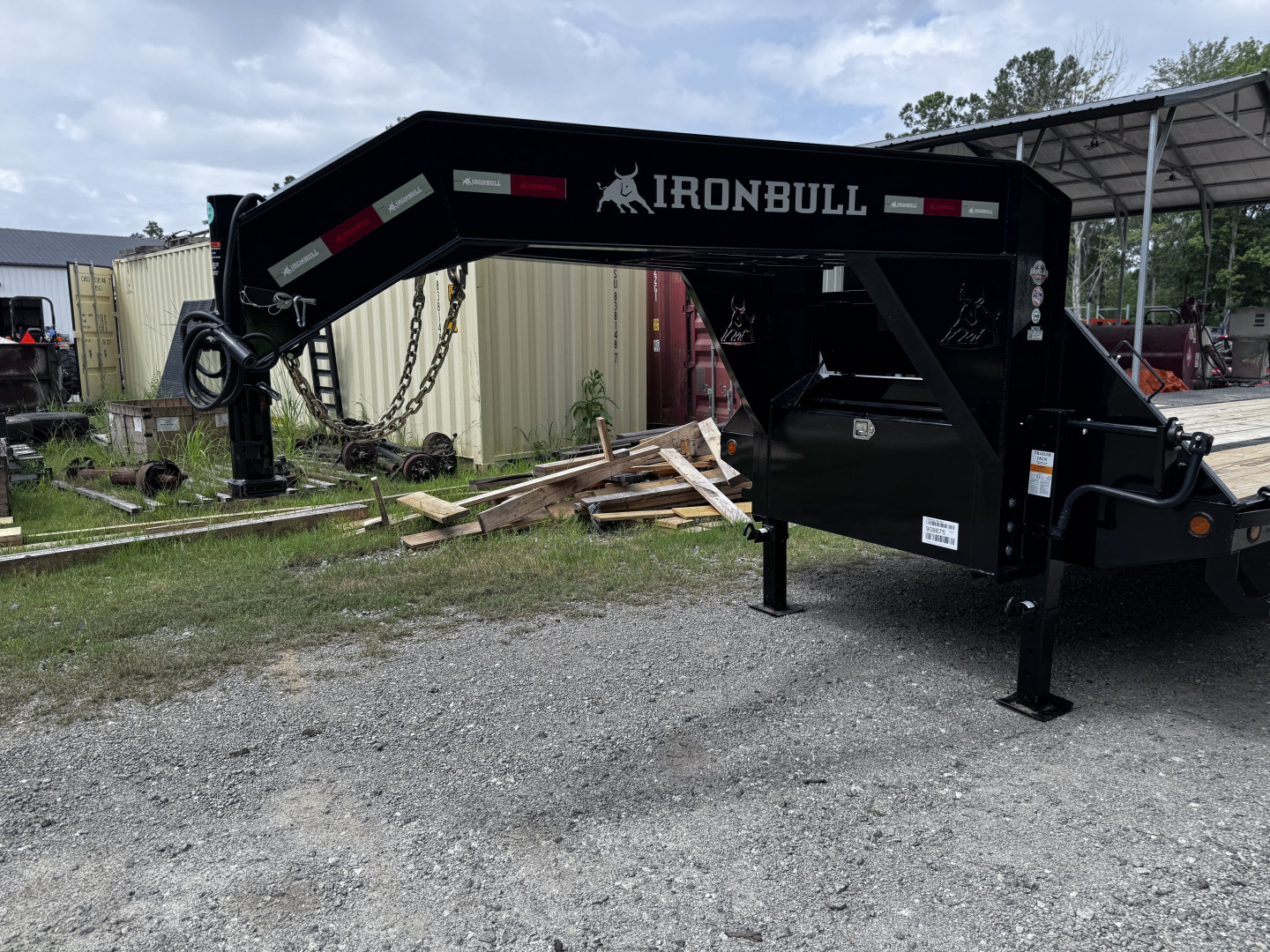 New 2025 Iron Bull 102"X25' (20+5) 20K, RAMPAGE RAMPS Equipment Trailer