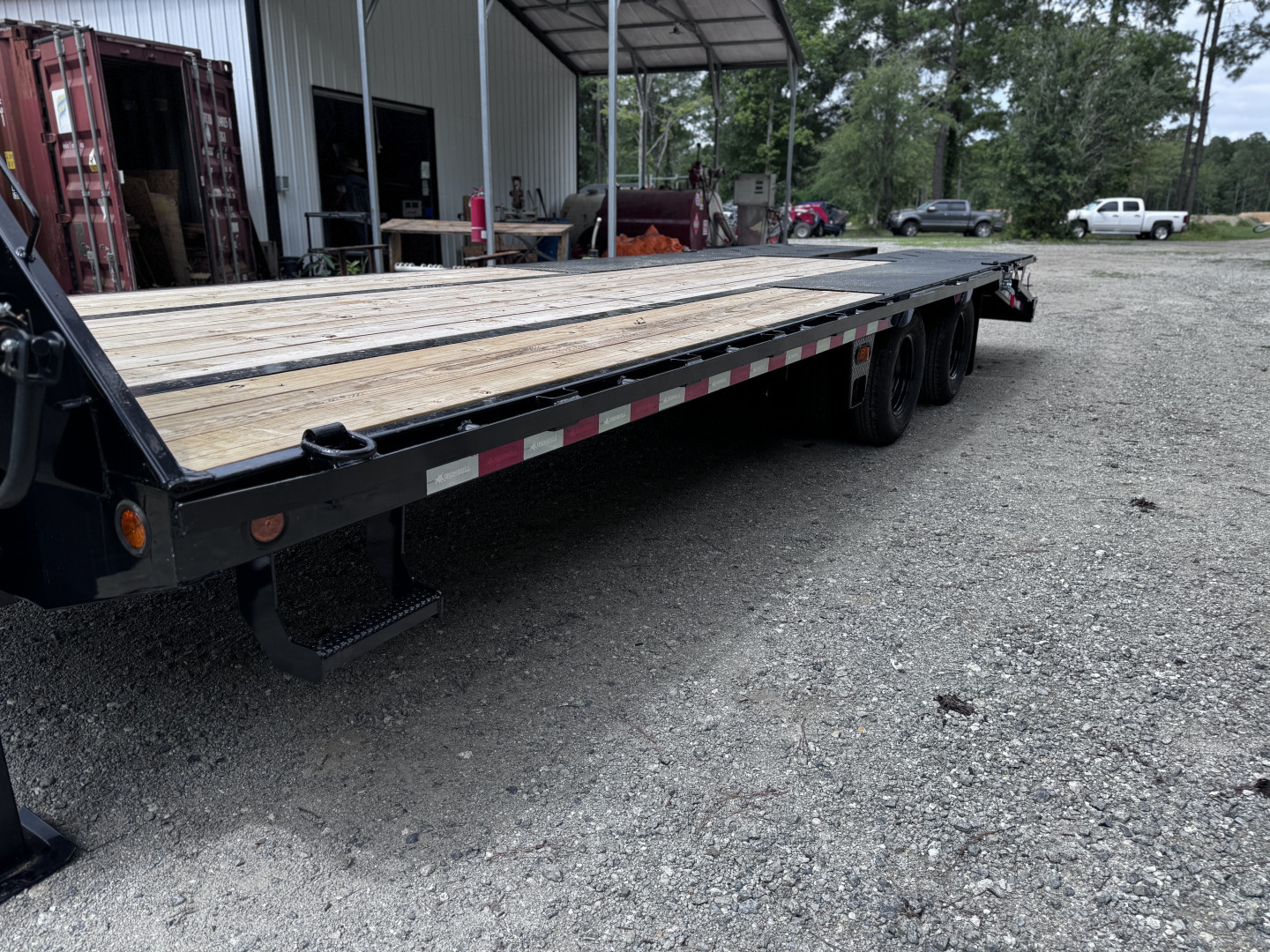 New 2025 Iron Bull 102"X25' (20+5) 20K, RAMPAGE RAMPS Equipment Trailer