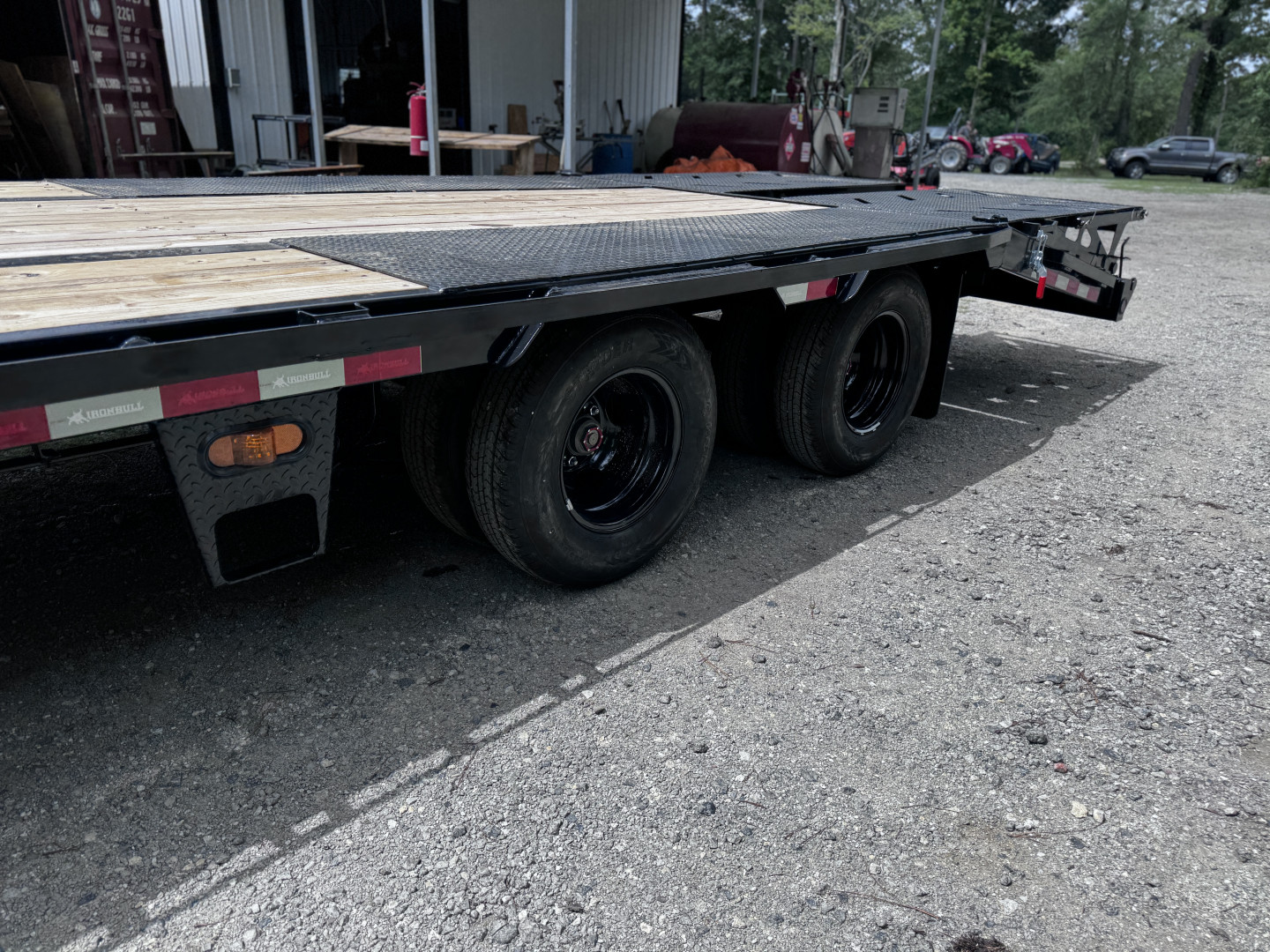 New 2025 Iron Bull 102"X25' (20+5) 20K, RAMPAGE RAMPS Equipment Trailer