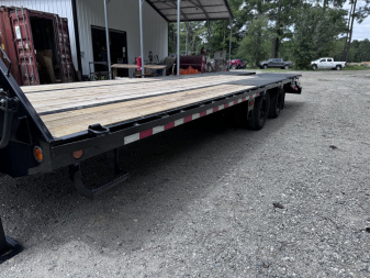 New 2025 Iron Bull 102"X25' (20+5) 20K, RAMPAGE RAMPS Equipment Trailer