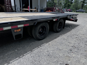 New 2025 Iron Bull 102"X25' (20+5) 20K, RAMPAGE RAMPS Equipment Trailer