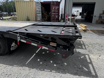 New 2025 Iron Bull 102"X25' (20+5) 20K, RAMPAGE RAMPS Equipment Trailer
