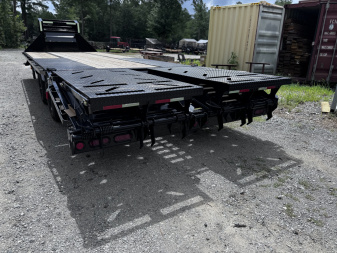 New 2025 Iron Bull 102"X25' (20+5) 20K, RAMPAGE RAMPS Equipment Trailer