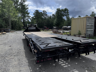 New 2025 Iron Bull 102"X25' (20+5) 20K, RAMPAGE RAMPS Equipment Trailer
