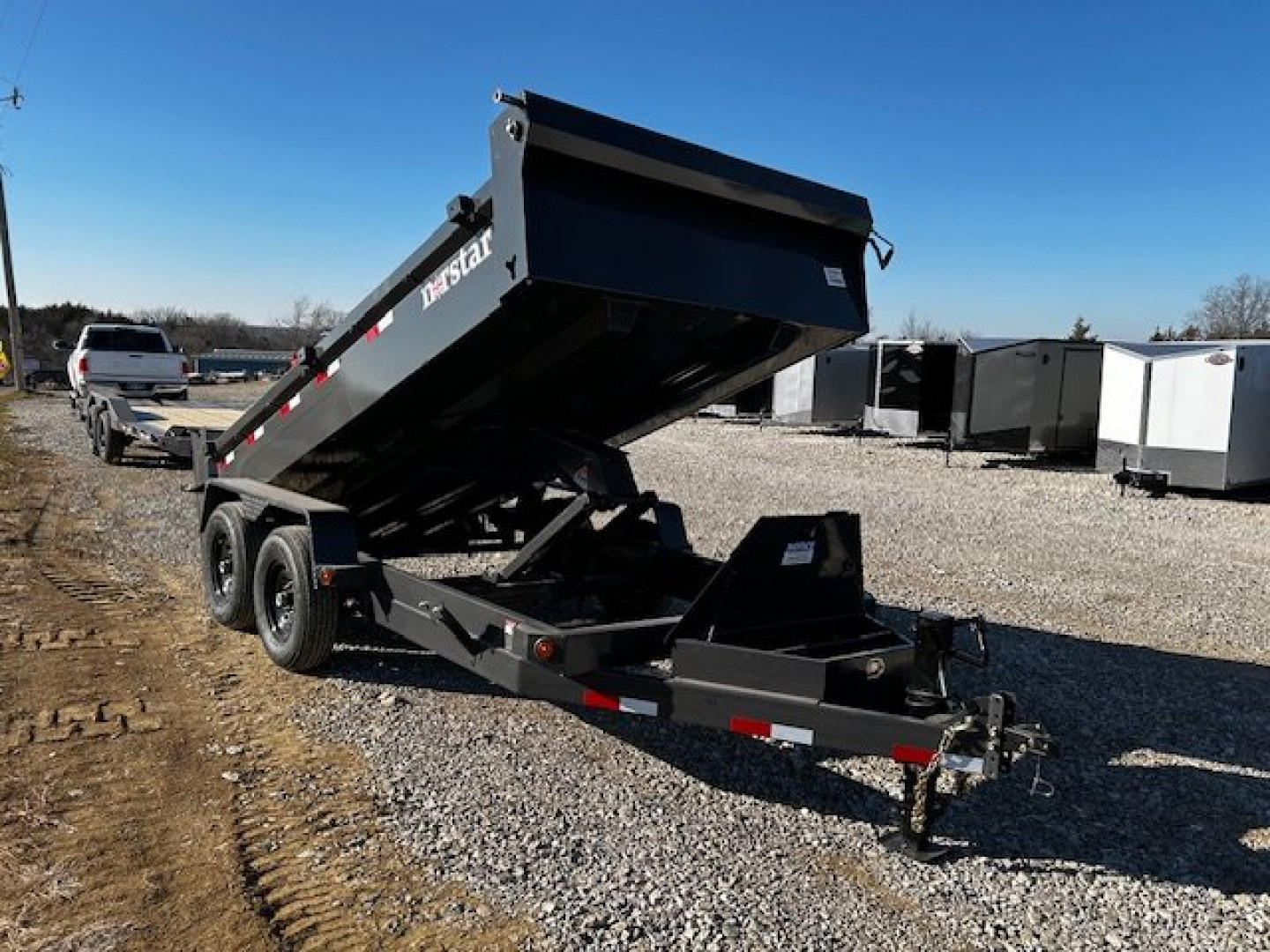 New 2024 NORSTAR DCB 83"X14' Dump Trailer