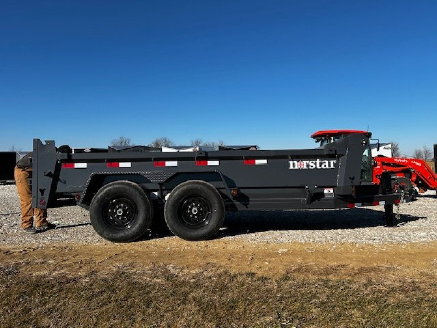 New 2024 NORSTAR DCB 83"X14' Dump Trailer