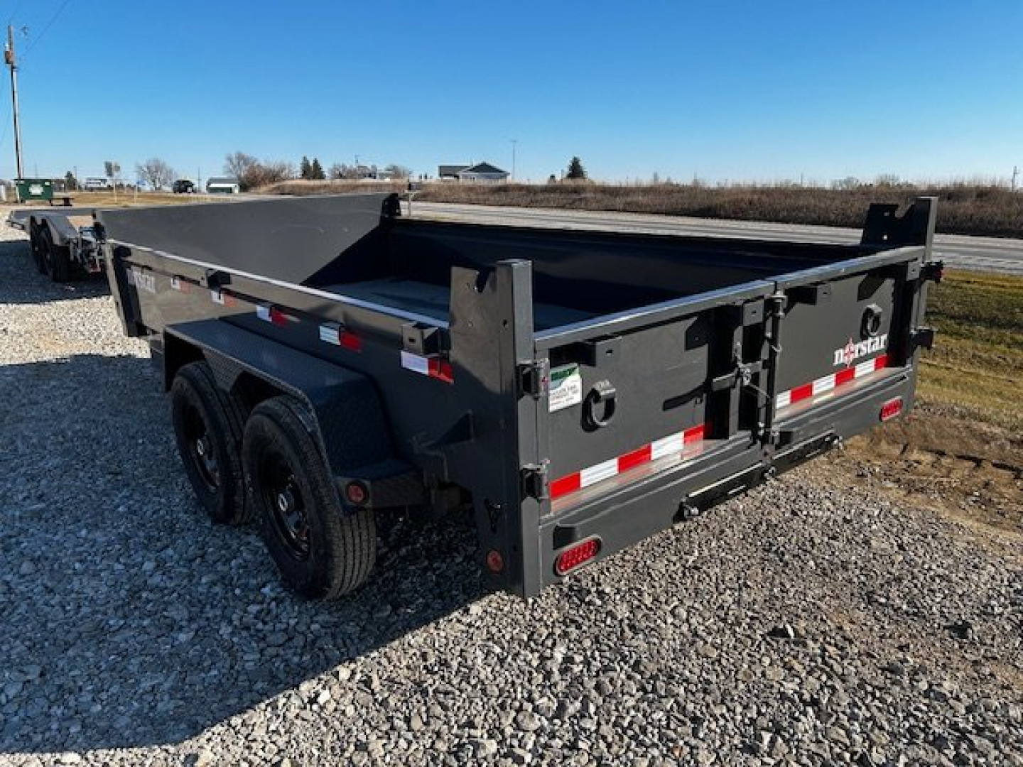 New 2024 NORSTAR DCB 83"X14' Dump Trailer
