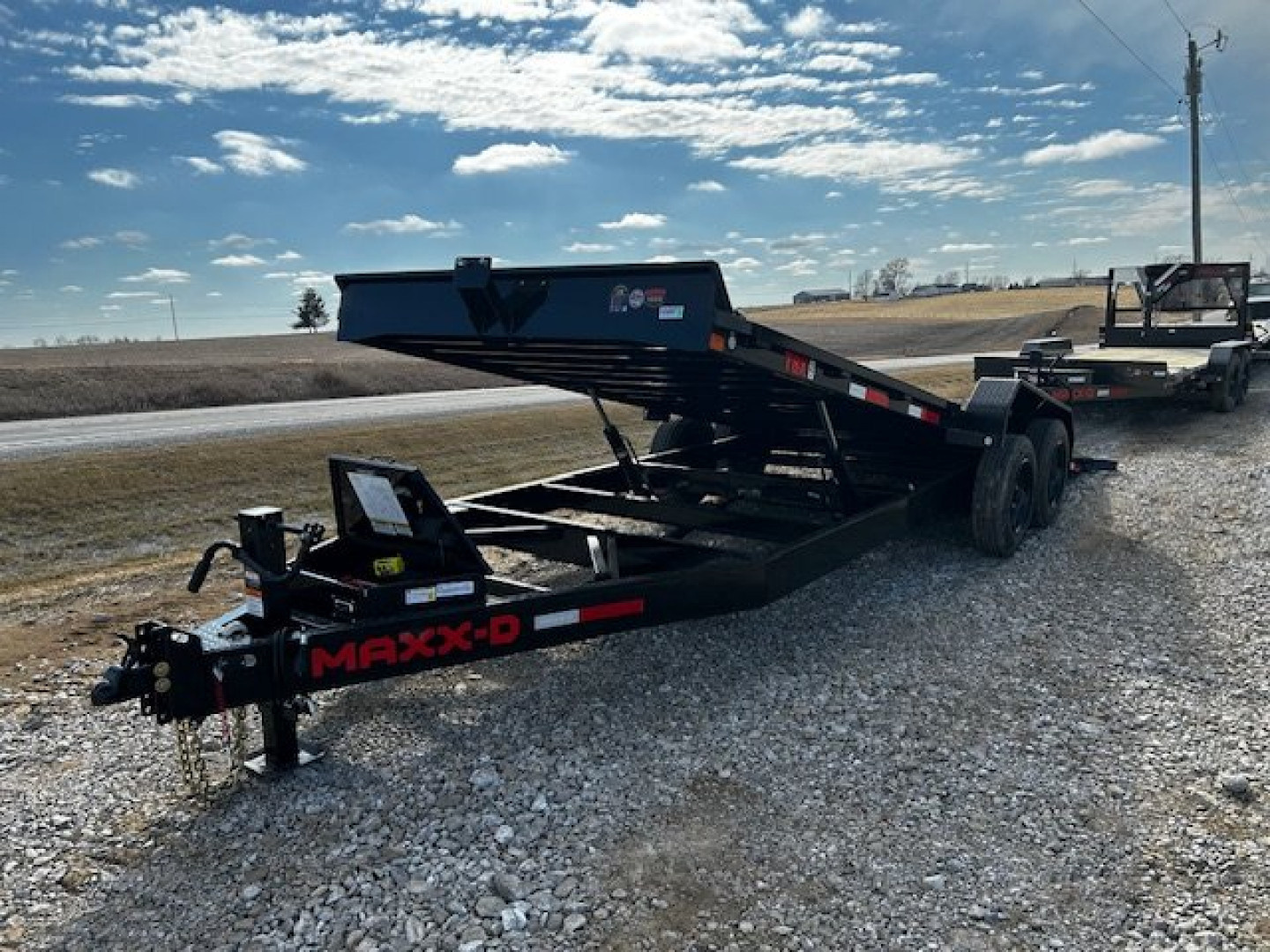 New YEAR END CLEARANCE SALE $$$2024 MAXXD T8X 83X22 16K GVWR POWER TILT HD EQUIPMENT TRAILER SALE $$$
