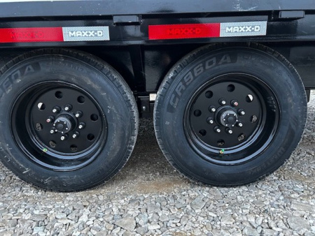 New YEAR END CLEARANCE SALE$$ 2024 MAXXD GSX 102"X28' 5' DOVETAIL 17.5K GVWR GN DECKOVER HD Equipment Trailer
