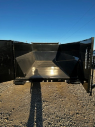 New 2023 MAXXD ROX DUMPSTER BIN TRAILER W 2'/4' SIDED BINS AND FLATBED GN 15,400 GVWR