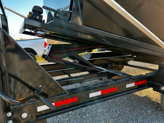 New 2023 MAXXD ROX DUMPSTER BIN TRAILER W 2'/4' SIDED BINS AND FLATBED GN 15,400 GVWR