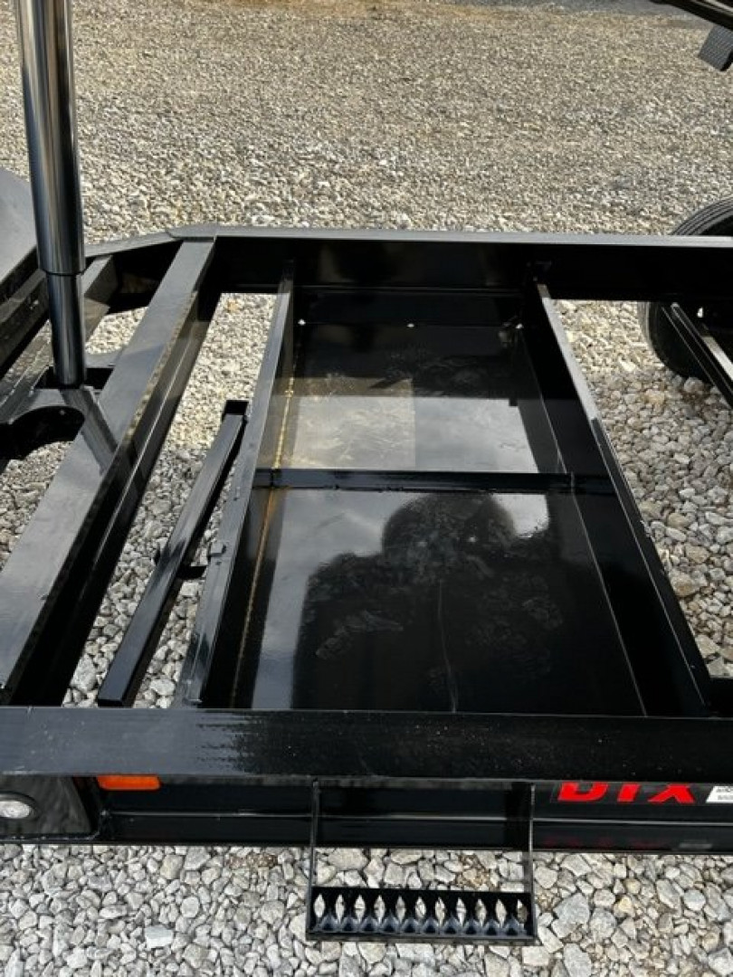 New 2024 MAXXD DTX 83"X14' HD DUMP TRAILER TELESCOPIC HOIST 17.5K GVWR HYD JACK, WIRELESS Dump Trailer