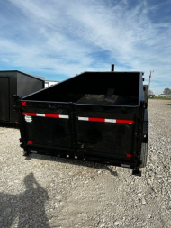 New 2024 MAXXD DTX 83"X14' HD DUMP TRAILER TELESCOPIC HOIST 17.5K GVWR HYD JACK, WIRELESS Dump Trailer