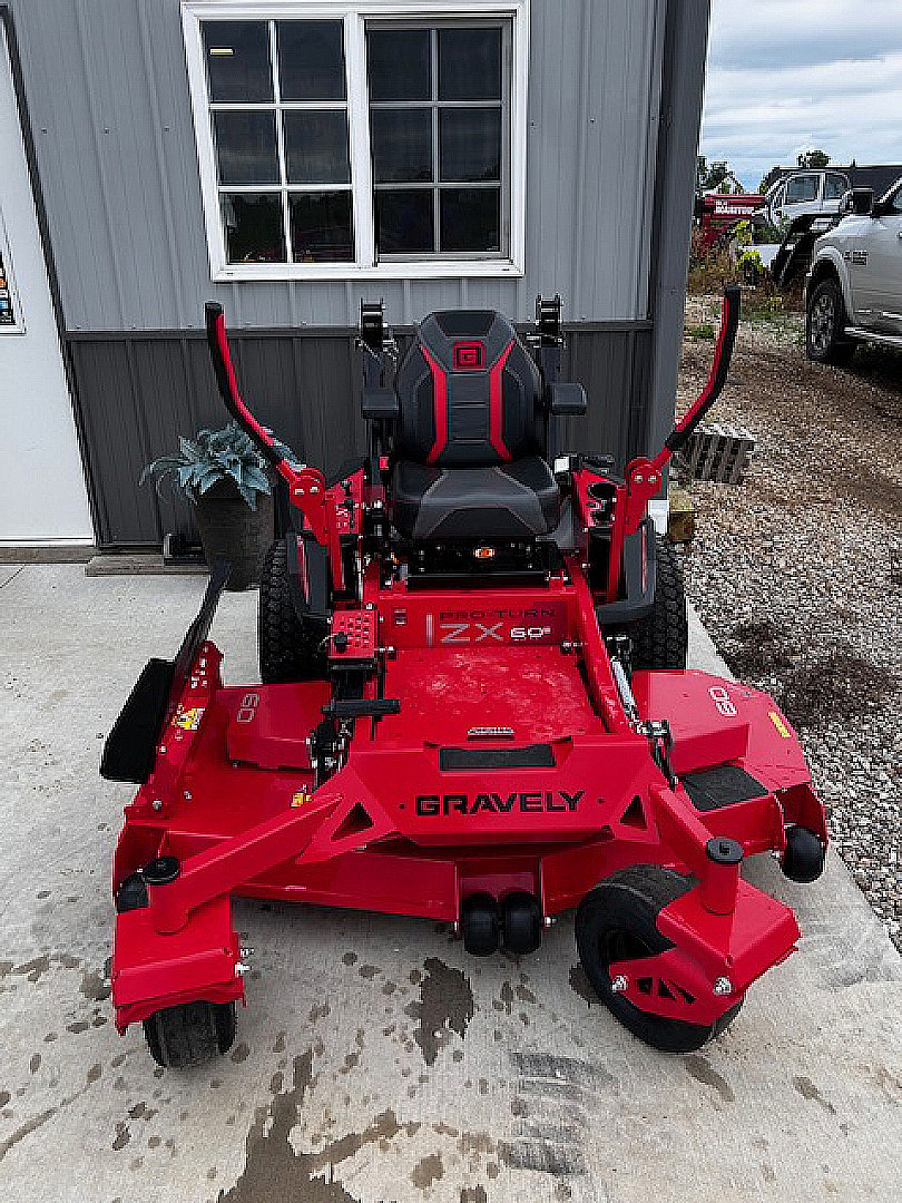 New 2025 Gravely New Gravely Commercial zero turn mower ZX 60 Kawasaki Lawn Equipment