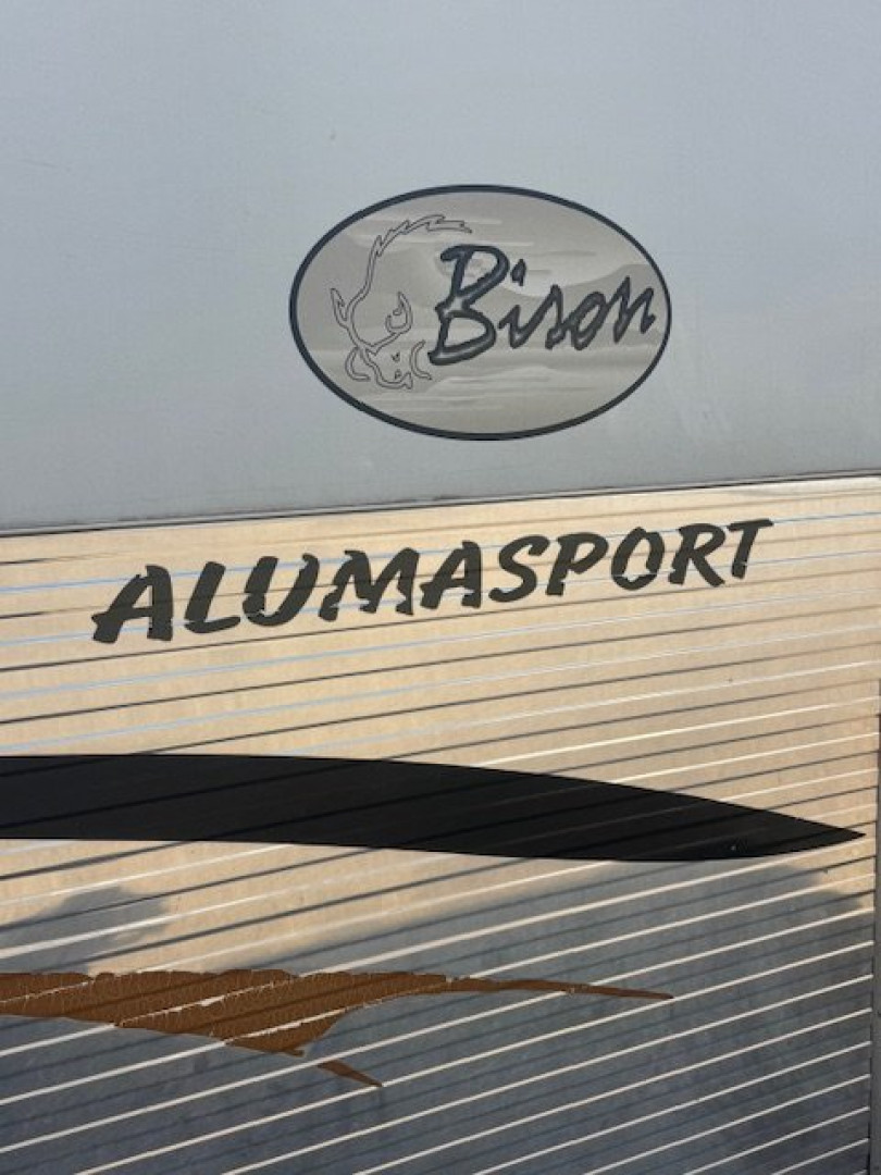 Used 2009 Bison Aluminum Sport 4 Horse Living Quarters Horse Trailer