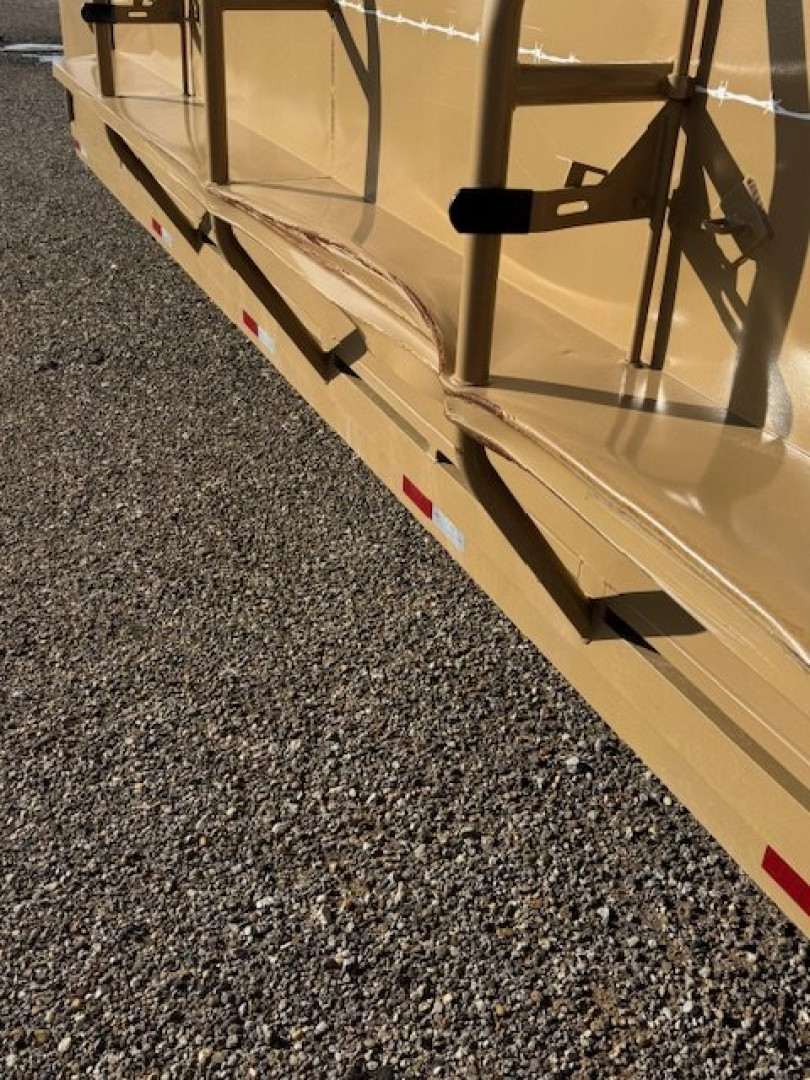Used 2023 Hughes 32' Stock Trailer