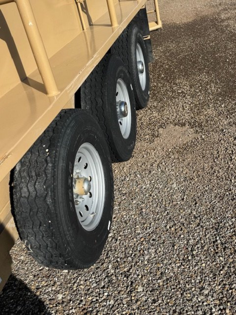 Used 2023 Hughes 32' Stock Trailer