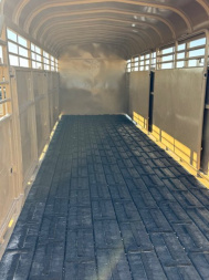 Used 2023 Hughes 32' Stock Trailer