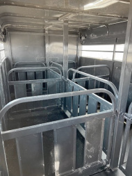 Used 2020 Titan Low Pro 6 Pen Bumper Pull Trailer
