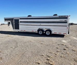 Used 2014 Cimarron 24' Low Pro Stock Trailer