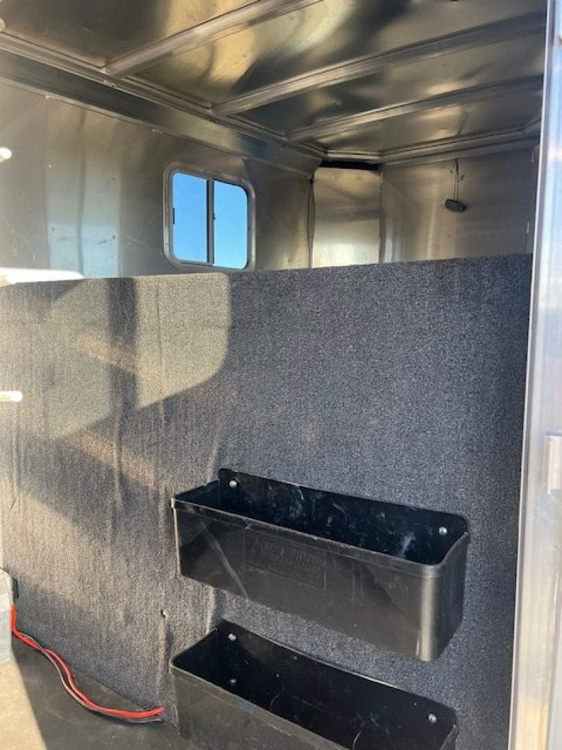 Used 2018 Featherlite 28' Stock Combo Trailer