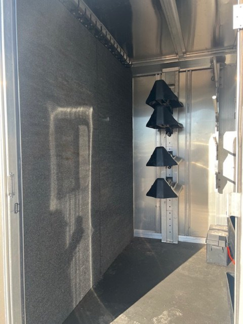 Used 2018 Featherlite 28' Stock Combo Trailer