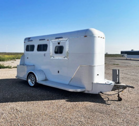 Used 2017 Zanetti One Horse Inline Trailer