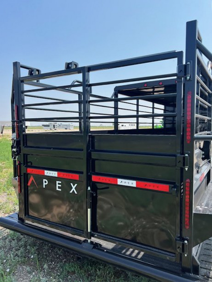 New 2024 24' Apex 3/4 Top Stock Trailer