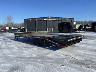 New Sure-Trac 20' (+5) Heavy Duty Beavertail Deckover Trailer